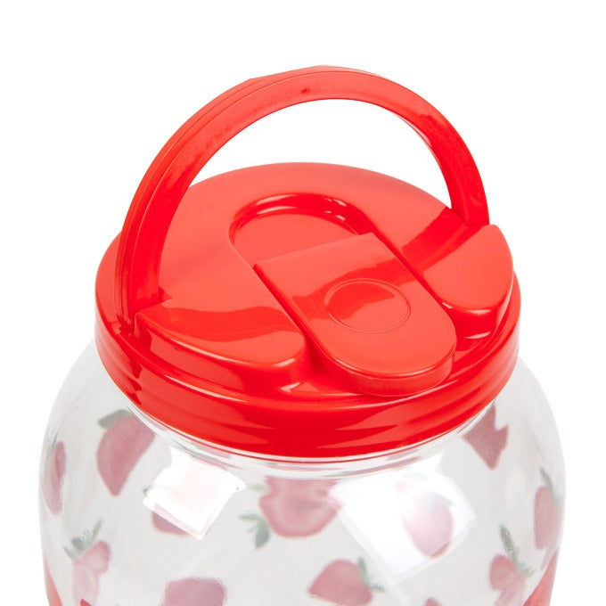 Borcan de limonada cu robinet și set 4 pahare plastic - 3,8 l