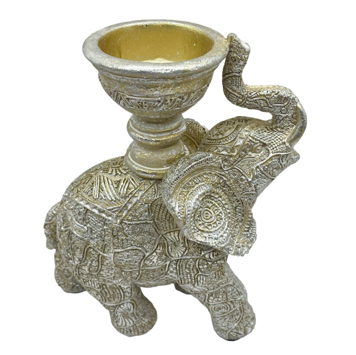 Elefant Sfesnic cu suport Lumanare , 15cm