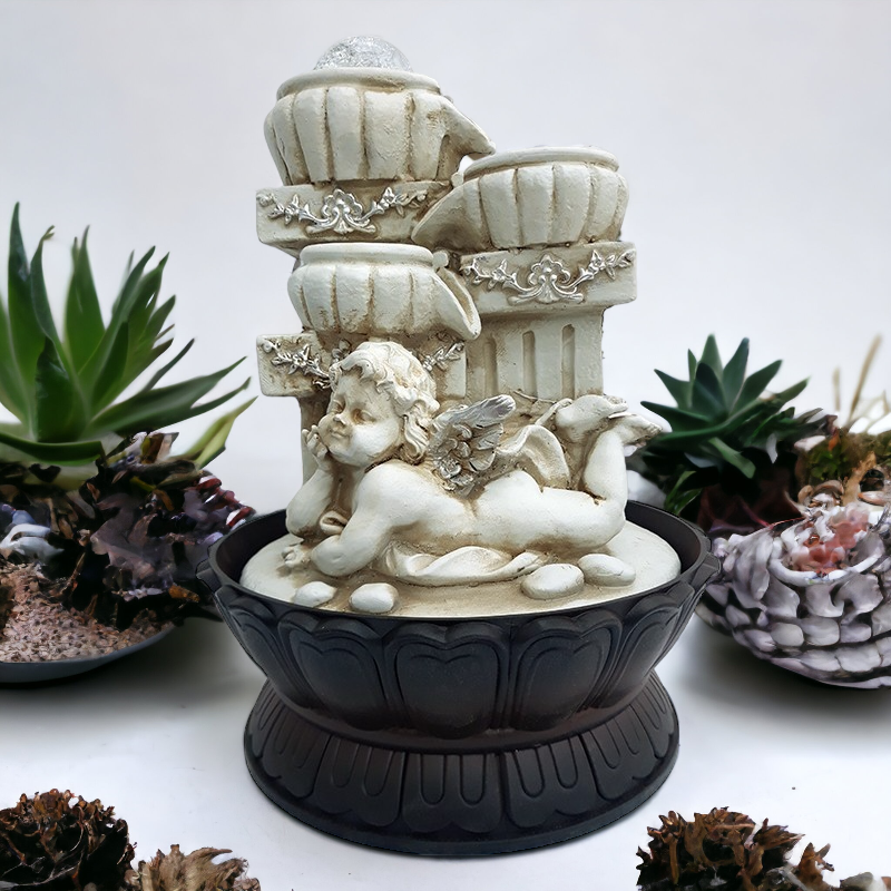 Fantana cu Led ,Inger,20x27 cm