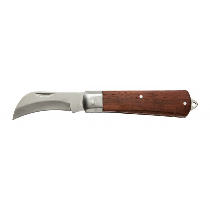 Cutit pentru Altoit, maner lemn, 19 cm