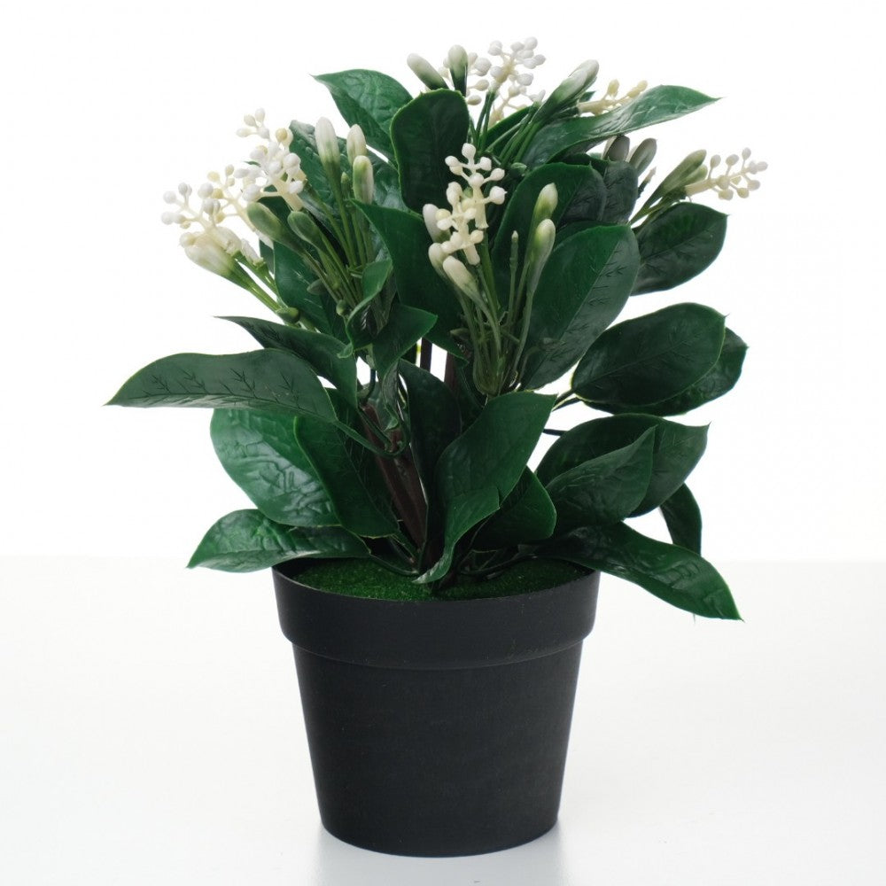 Floarea artificiala decorativa in ghiveci, Plastic, 23x9.5 cm