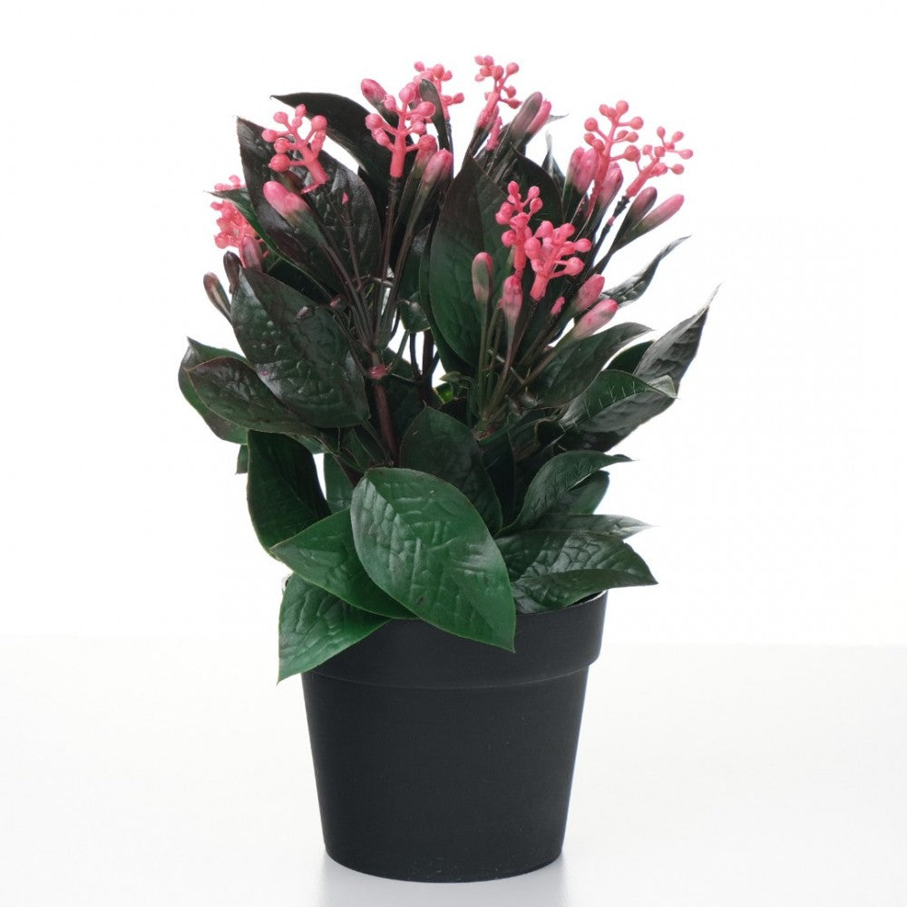 Floarea artificiala decorativa in ghiveci, Plastic, 23x9.5 cm