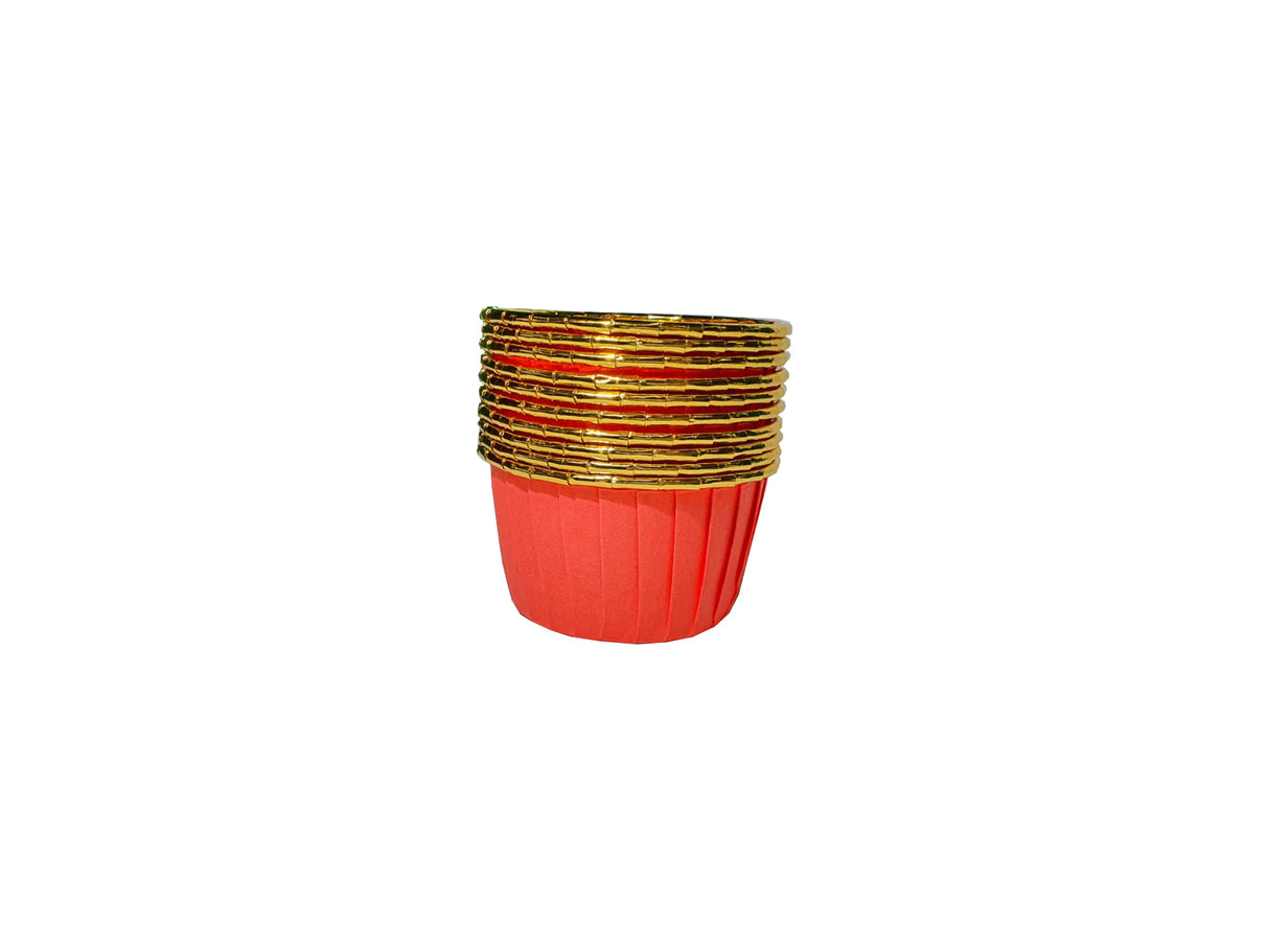 Set 10 forme de Hartie pentru Briose, 6x4 cm, prajituri, aniversare, bucatarie, gatit