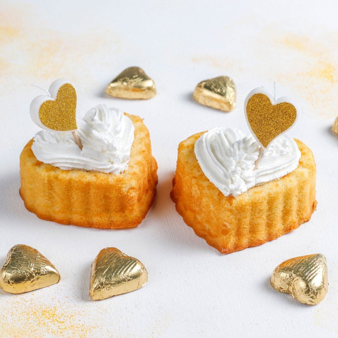 Formă de copt din silicon,Inimă - 28 x 25,7 x 4,5 cm