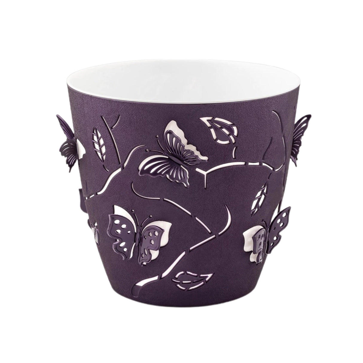 Ghiveci 3D cu Fluturi, Polipropilena, gradina, flori, casa