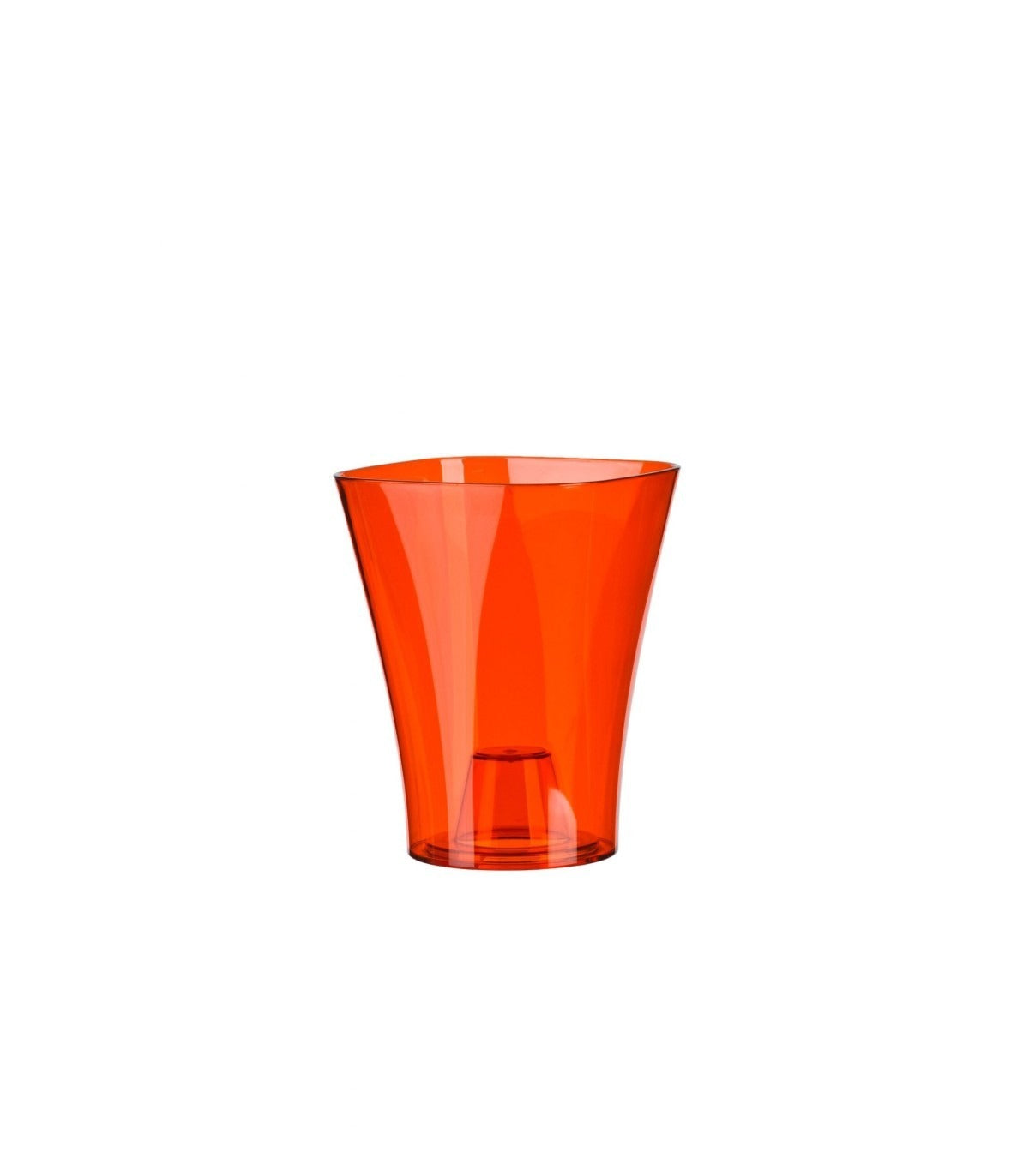 Ghiveci pentru orhidee Vulcano, diametru 14 cm,Colorat transparent