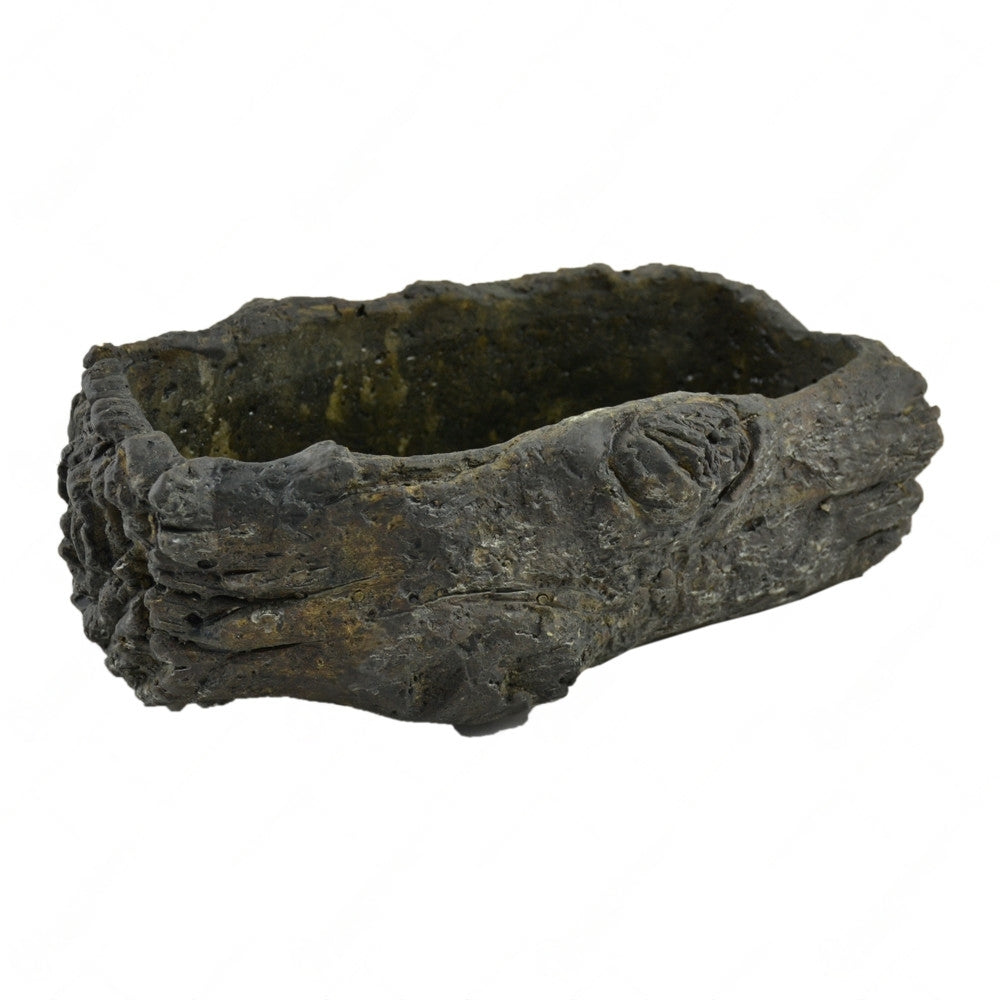 Ghiveci pentru flori, Piatra Naturala, Gri, 23x13x8 cm