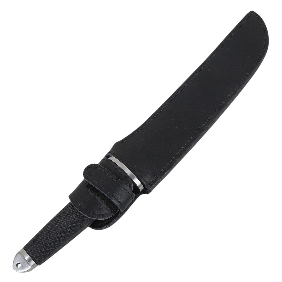 Cutit Vanatoare Japonez, Otel/Plastic cu Husa din Piele