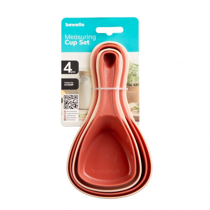 Set 4 linguri de masura, Plastic - 17 x 9,3 x 6 cm