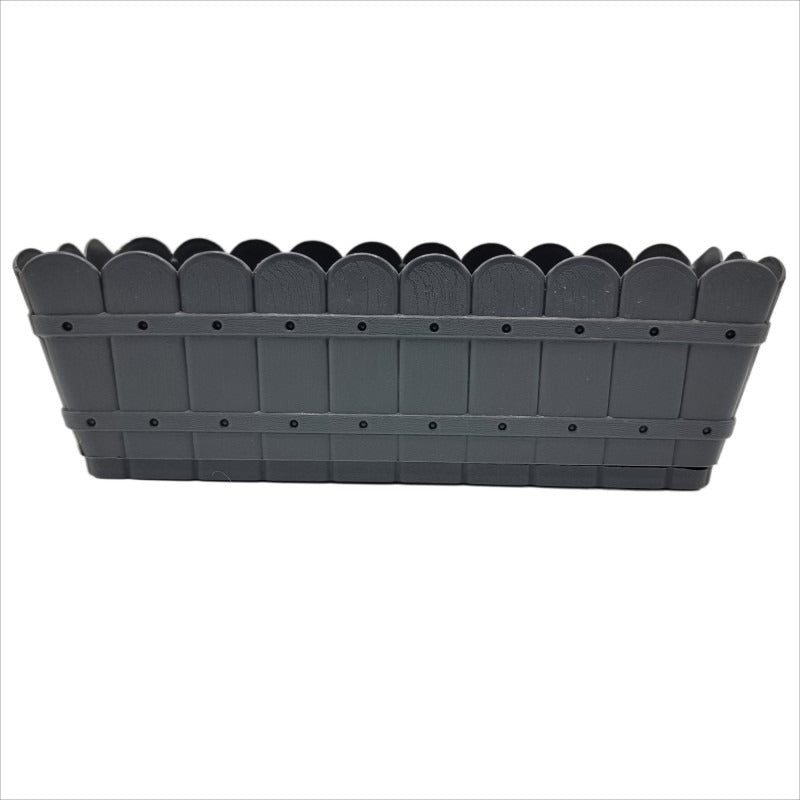 Jardiniera rustica din plastic