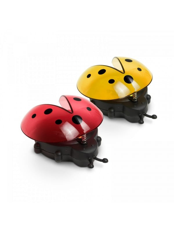 Lampa solara LED Buburuza,alb rece/galben/rosu,100 x 88 x 60 mm - 2 buc/pachet