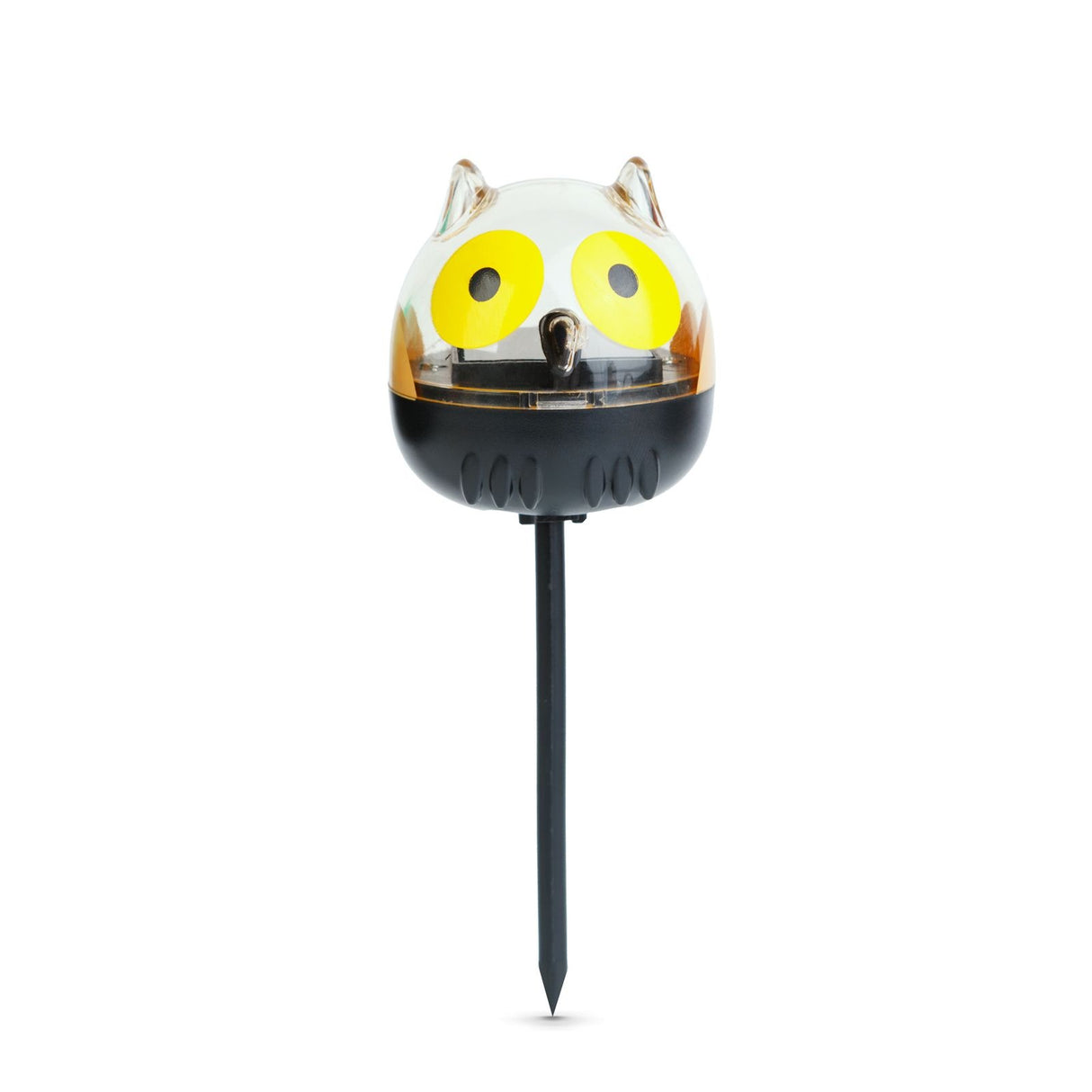 Lampa solara LED - Bufnita / Broscuta- alb rece - 15x5x5 cm