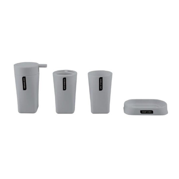 Set Accesorii de Baie, 4 piese,Plastic