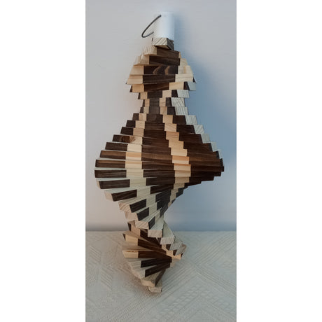 Morisca de vant din lemn, 40 cm