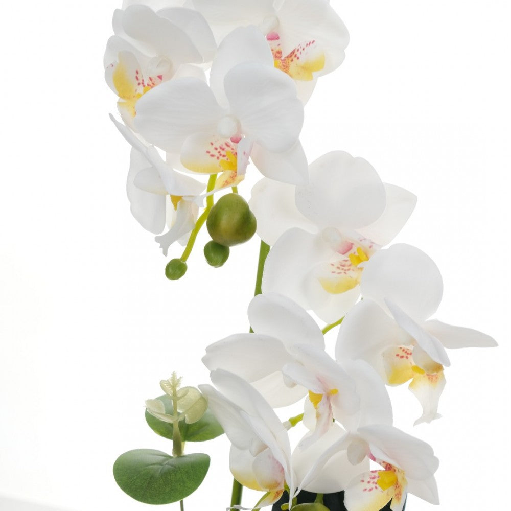 Orhidee artificiala in ghiveci Ceramic, 35 cm