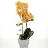 Orhidee artificiala in ghiveci Ceramic, 35 cm