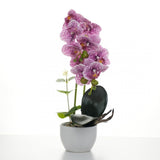Orhidee artificiala in ghiveci Ceramic, 35 cm