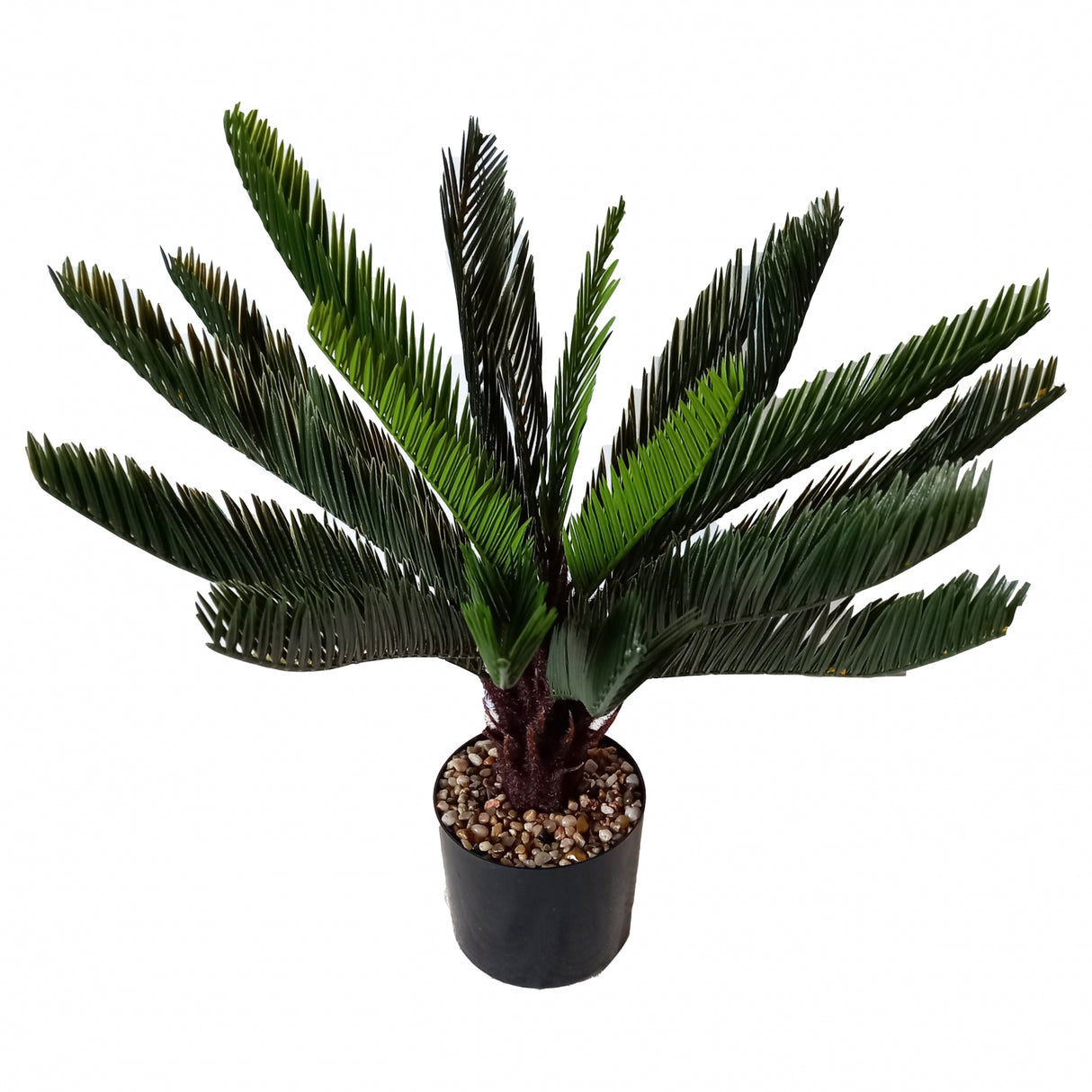 Palmier artificial in ghiveci rotund, 50 cm