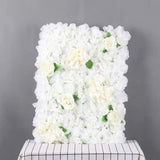 Panou cu Flori Artificiale, Alb, 40x60 cm