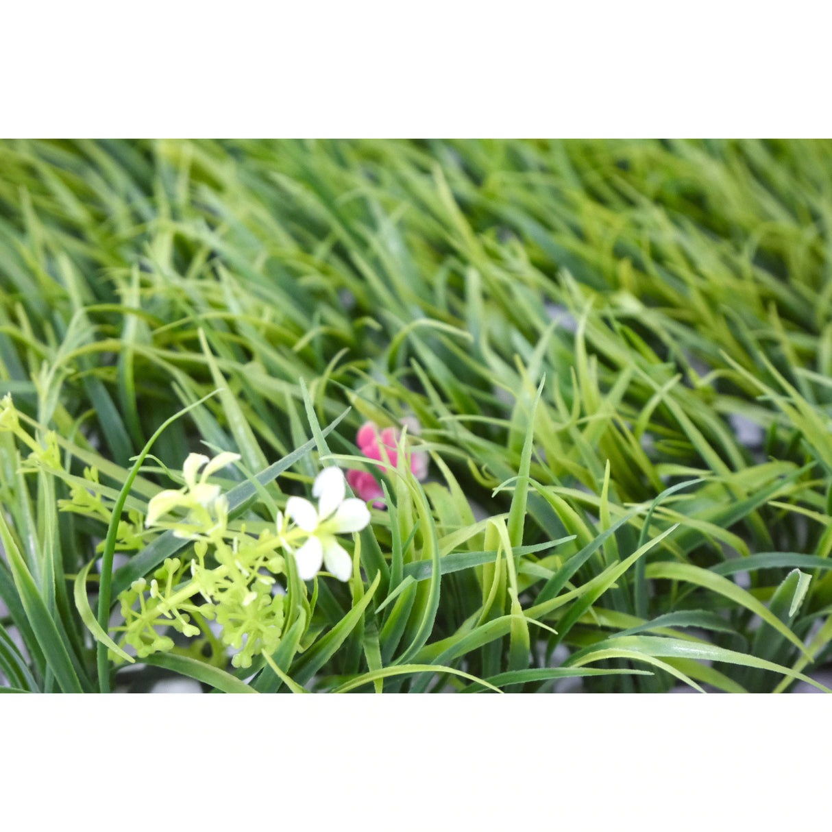 Panou Gazon Artificial Cu Flori , 60x40 cm , balcon,camera,perete,iarba aritificiala,decoratiuni interioare, exterioare