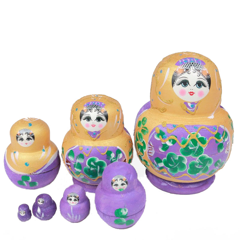 Set 7 Papusi Matrioska din Lemn