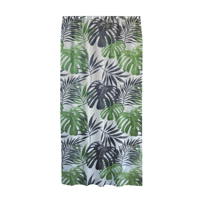 Perdea de dus, PEVA, Frunze de Palmier, 180x180 cm