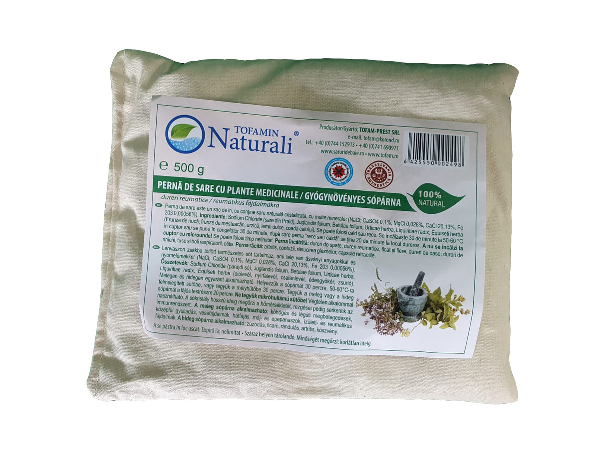 Perna de Sare cu Plante Medicinale, 500 g , sanatate, somn linistit