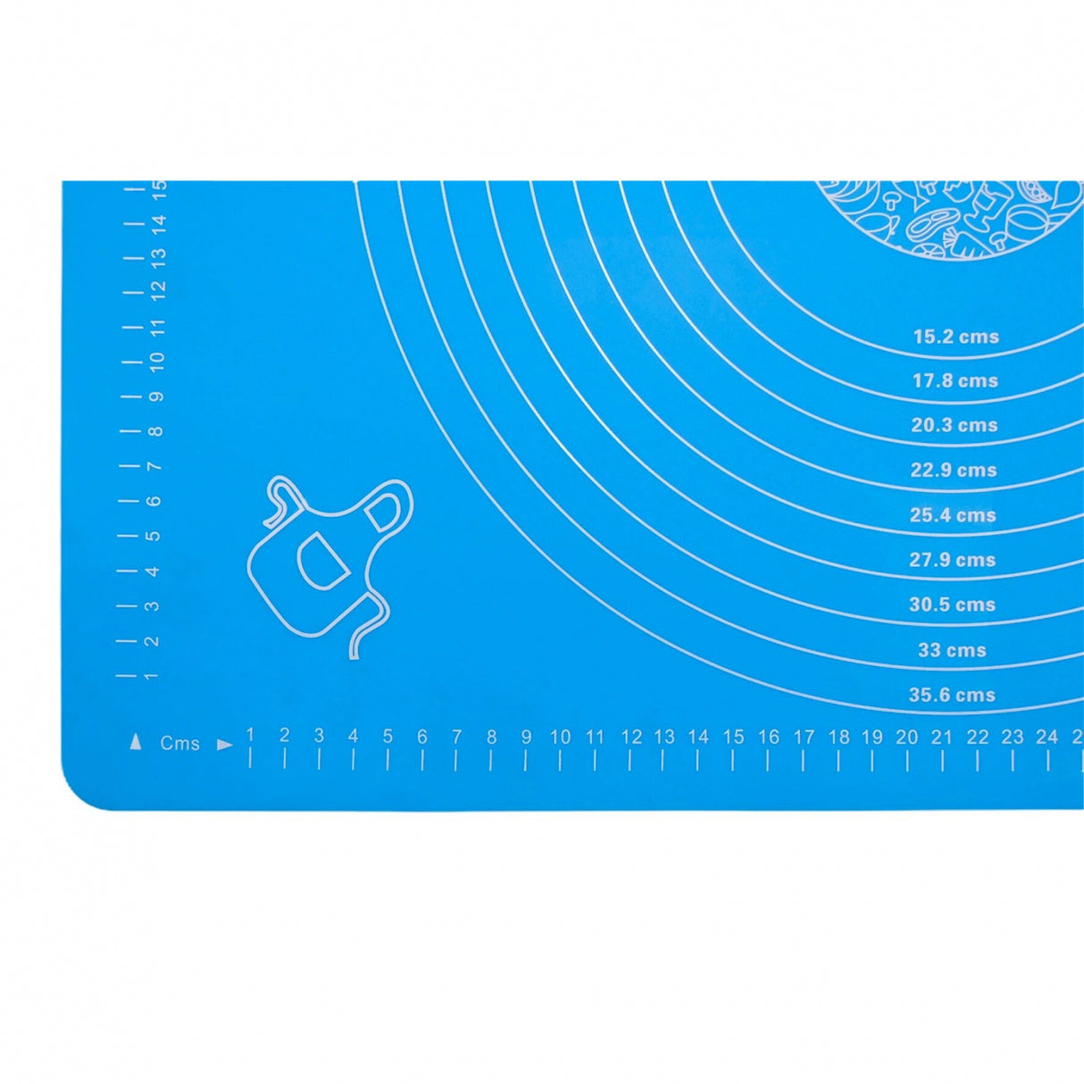 Plansa pentru Aluat din Silicon, 40 x 50 cm, prajituri, masurare, frigider, bucatarie, aluat, plansa, silicon