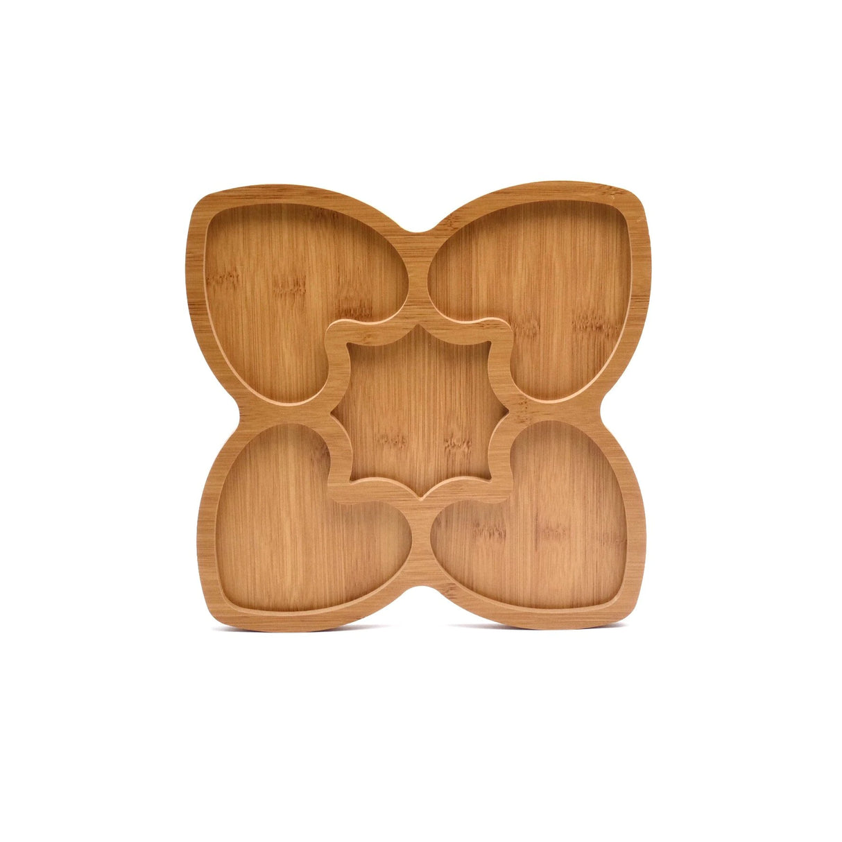 Platou Servire Compartimentat, Bambus