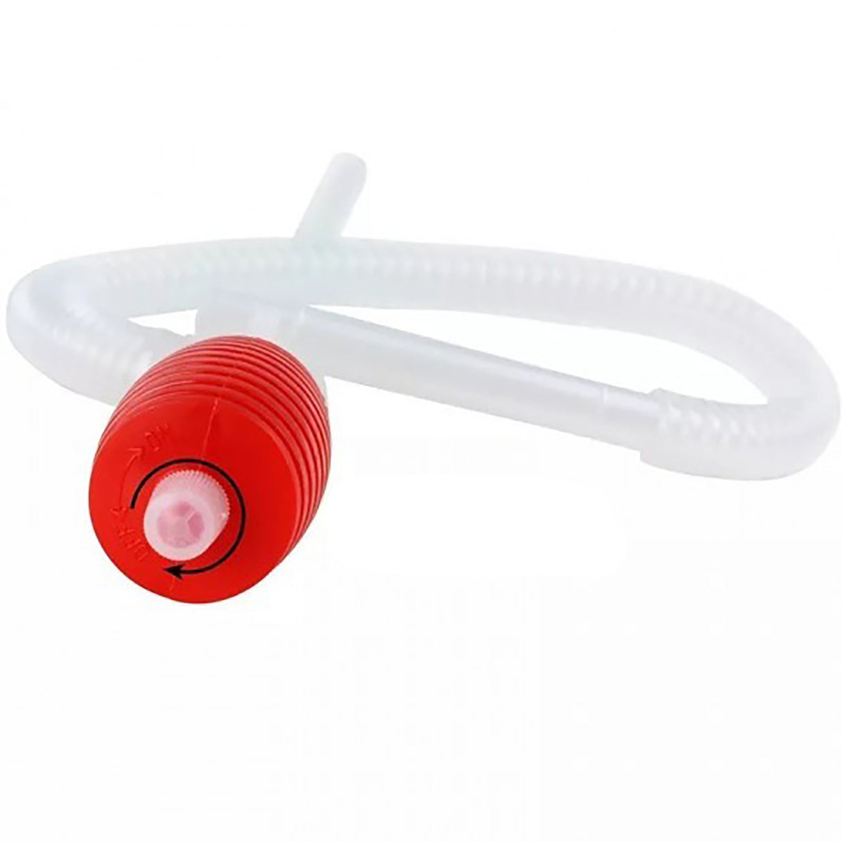 Pompa manula, Furtun pentru tras vin, Plastic, 63 cm