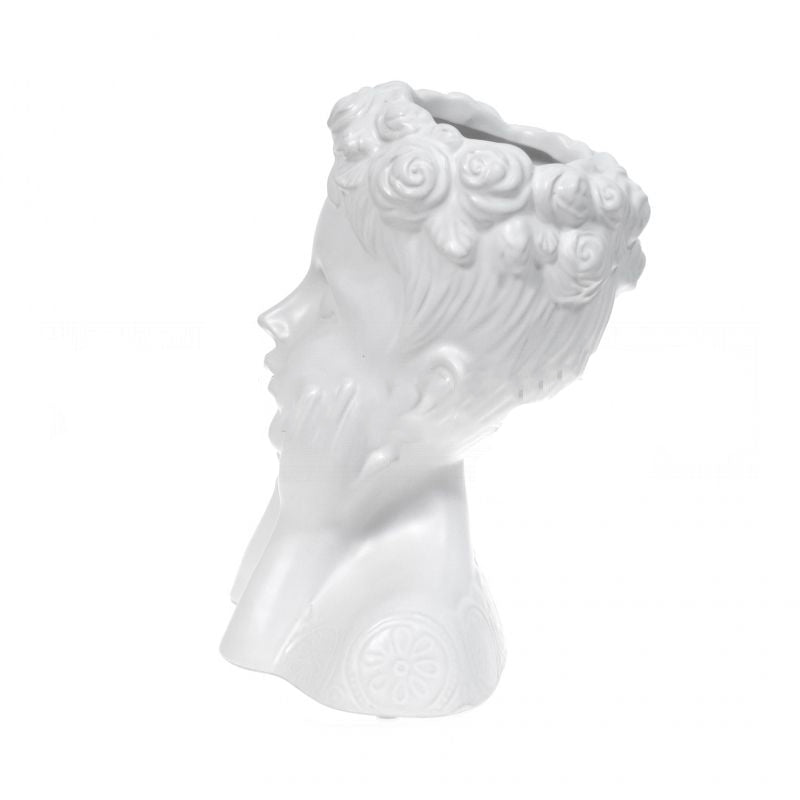 Vaza decor Ceramica, Chip de copil, 25x23 cm