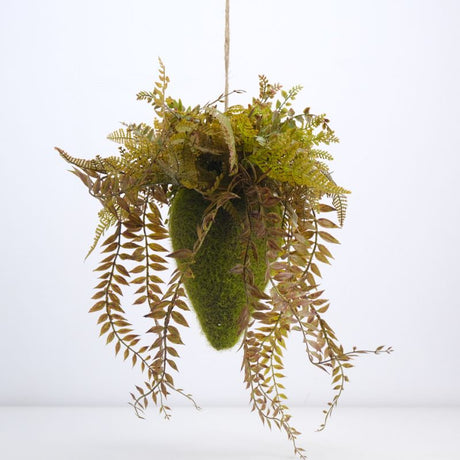 Planta artificiala curgatoare, model Cocon, 30x20 cm