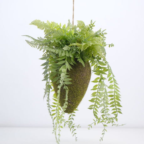 Planta artificiala curgatoare, model Cocon, 30x20 cm