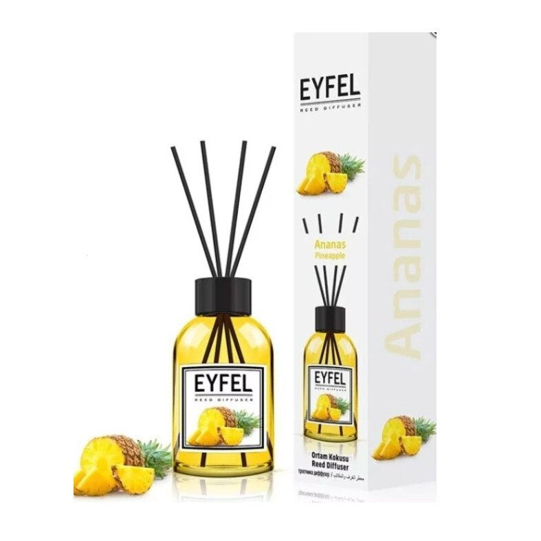 Parfum de Camera, Eyfel, 110 ml, odorizant, arome, zambila, iasomie, mana maici domnului, mango, ananas, guma, pepene galben, scortisoara, angel, miros