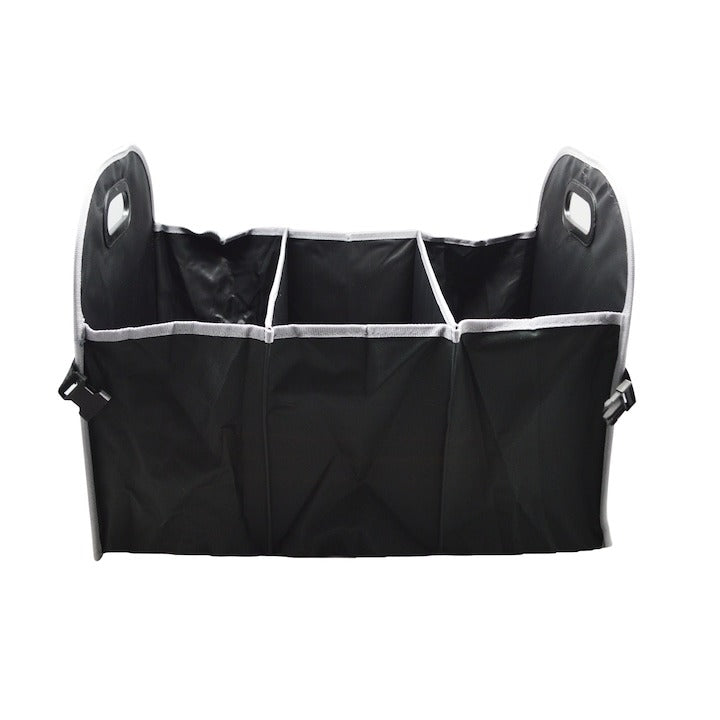 Organizator auto pentru portbagaj, Pliabil,3 compartimente + Geanta termica