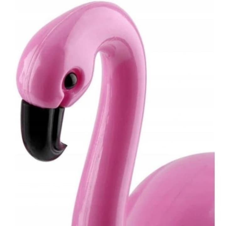 Lampa solara decorativa in forma de flamingo, becuri LED, 55 cm
