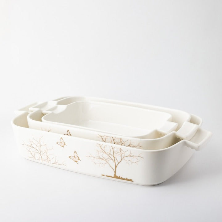 Set 3 Tavi pentru Cuptor Termorezistente , Portelan