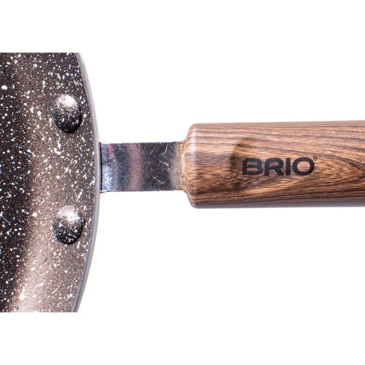 Tigaie Pentru Clatite, BRIO, Invelis Marmorat, diametru 25 cm