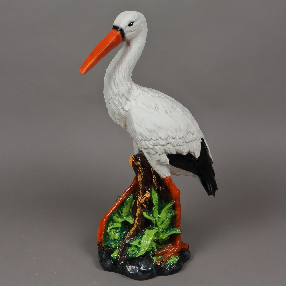 Barza Decorativa pentru Gradina, Ceramica, 56 cm