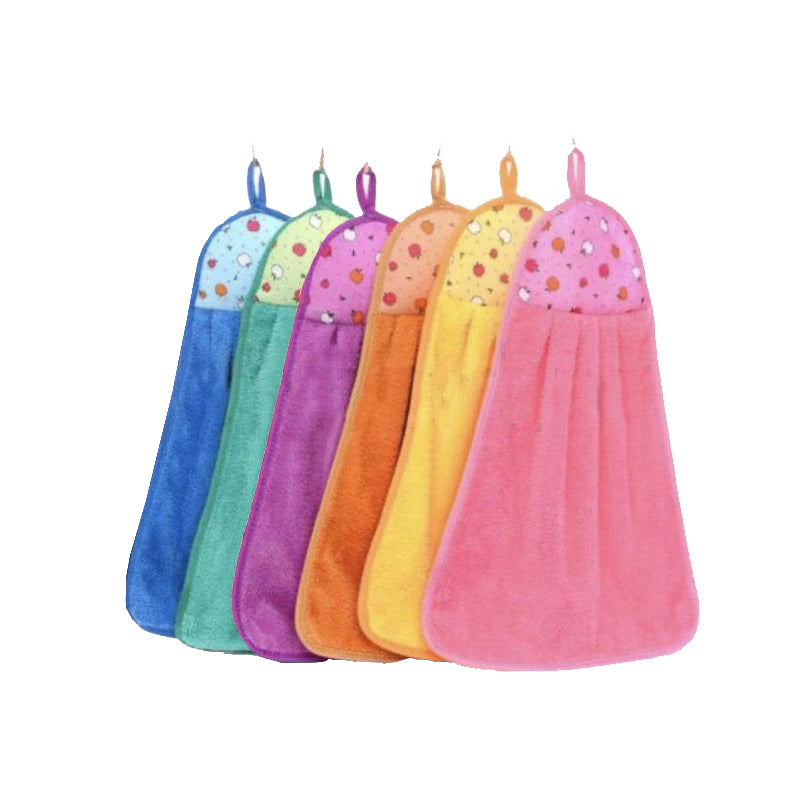 Set 6 prosoape de bucatarie, multicolor, 32x46 cm