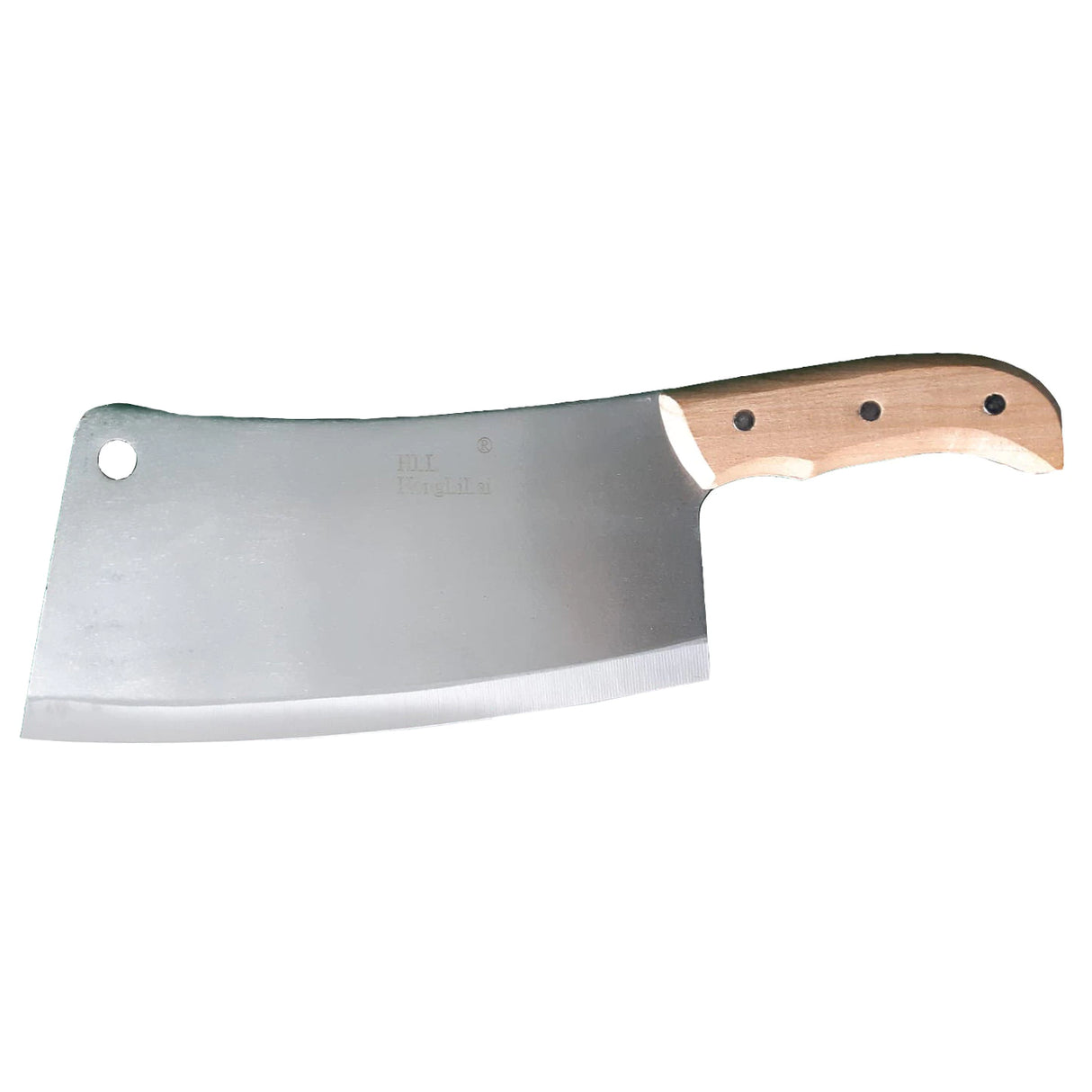 Satar din otel inoxidabil cu maner de lemn , 33 cm