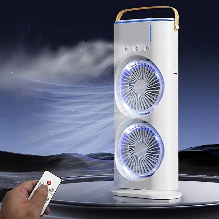 Aparat de aer conditionat/ventilator portabil de birou cu umidificare prin pulverizare ,usb