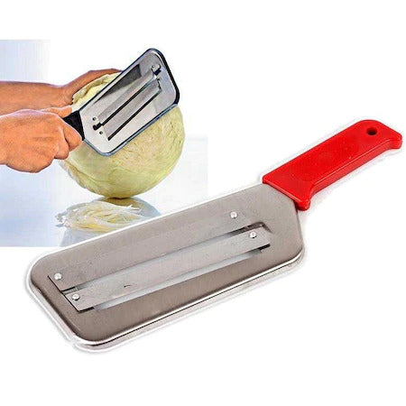 Cutit Special pentru Tocat Varza cu Lame Duble, 29 cm, bucatarie