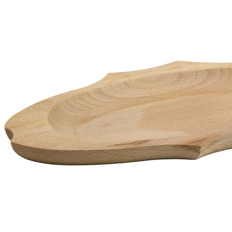 Platou PESTE, tava de servire, lemn masiv rustic, 46 x 18 cm