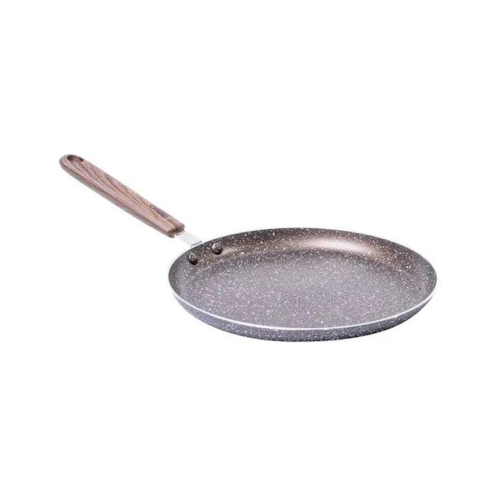 Tigaie Pentru Clatite, BRIO, Invelis Marmorat, diametru 25 cm