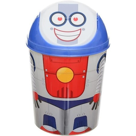 Cos gunoi, camera copil, plastic, capac rabatabil , 4 L