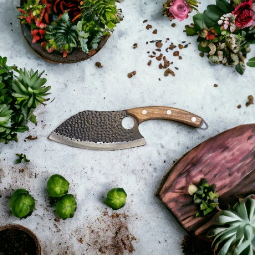 Cutit tip satar lama forjata in cutie, 27 cm , 306 g