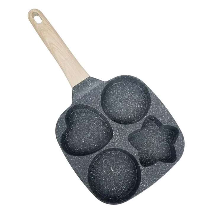 Tigaie cu 4 compartimente din ceramica antiaderenta ,