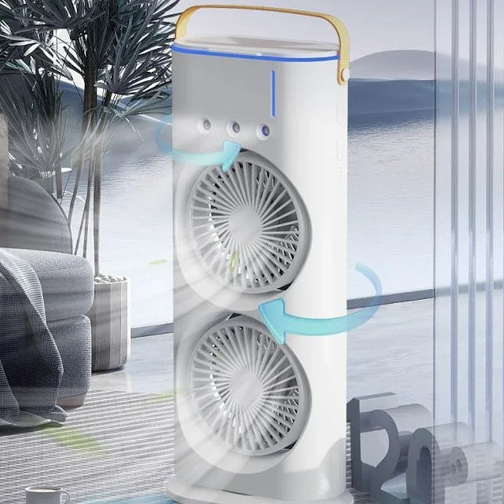 Aparat de aer conditionat/ventilator portabil de birou cu umidificare prin pulverizare ,usb