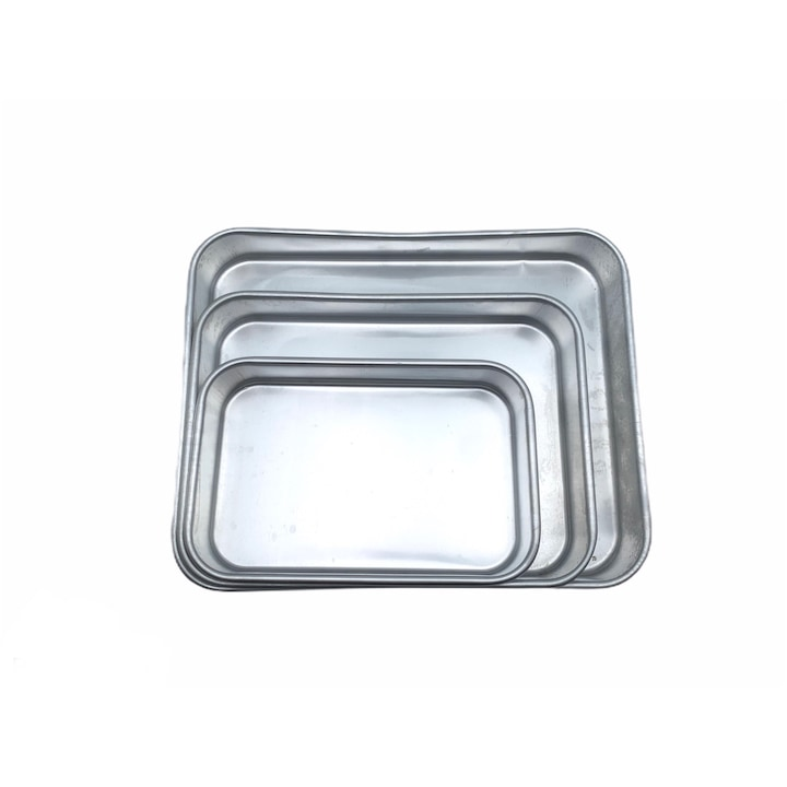 Set 3 tavi pentru cuptor,aluminiu , 36/31/26 cm